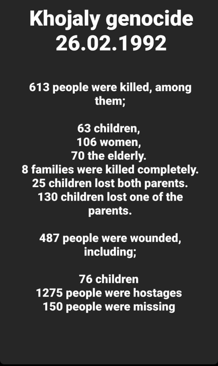 Bastion12F's tweet photo. #JusticeForKhojaly
 The people of Azerbaijan believe that a new Nuremberg trial awaits the Armenian ideologists and executioners of the Khojaly genocide!  Bloody murderers of children, women and old people, proud of their crimes, should not die without just retribution! https://t.co/Ro18M5lkAD