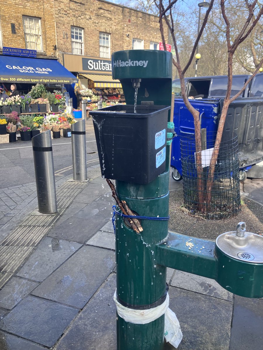 London Fields User Group (@hackneylfug) on Twitter photo Not sure that β¦<a href="/hackneycouncil/">Hackney Council</a>β© is employing the right plumber for their drinking fountain repairsβ¦. Or are Council cuts starting to show? Not sure that β¦<a href="/hackneycouncil/">Hackney Council</a>β© is employing the right plumber for their drinking fountain repairsβ¦. Or are Council cuts starting to show?