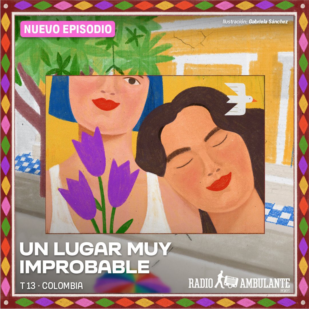 ¡Oigan! Mañana tendremos un club de escucha virtual de 'Un lugar muy improbable', el último episodio de @radioambulante que coproduje con @davidtru08. Será por Zoom a las 6:00 p. m. Hora CO. Escucharemos el podcast y conversaremos sabroso. Inscríbanse: airtable.com/apphzWO1TTtJ7t…