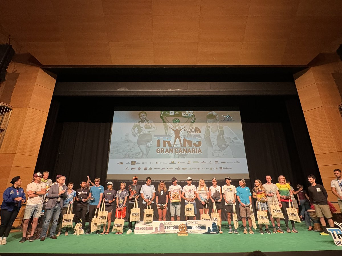 TerritorioTrail's tweet image. #TransGC | Gala de premios de la @TransGC 2024. Premiados de la Classic, Advenced y Maratón