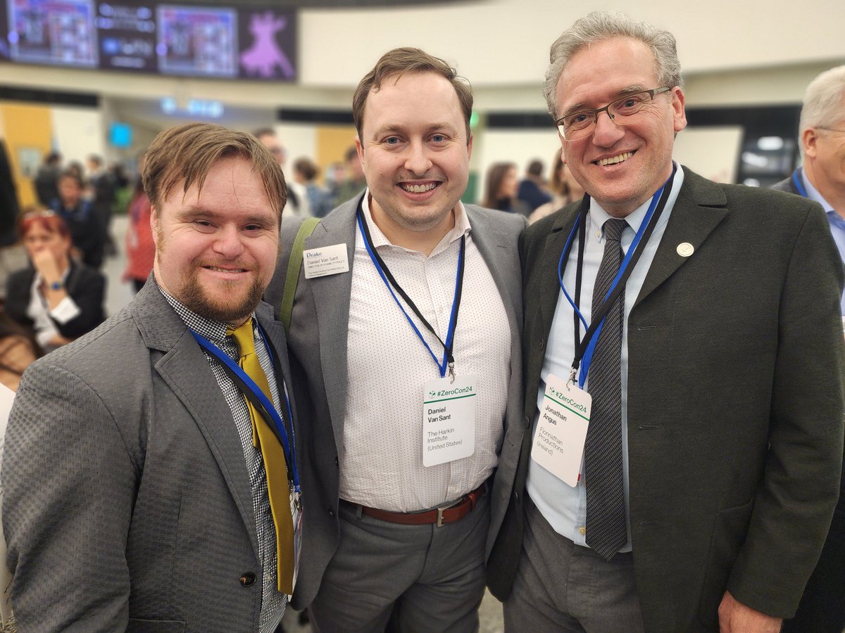 Great to see you again, Daniel Van Sant. Hoping we can work with you and the wonderful @HarkinAtDrake Institute when we're in the States later this year. #ZeroCon24