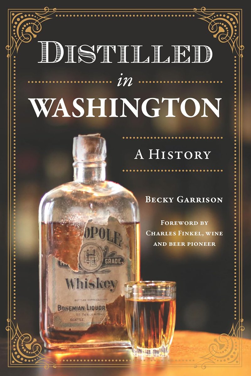 For an interesting view of distilling (and smuggling, moonshining, enforcement) in WA state, note that Becky Garrison's book will be out soon! We had the chance to provide a photo or two, name some names. To preorder: amazon.com/Distilled-Wash… #prohibition #EverettWA #Mukilteo