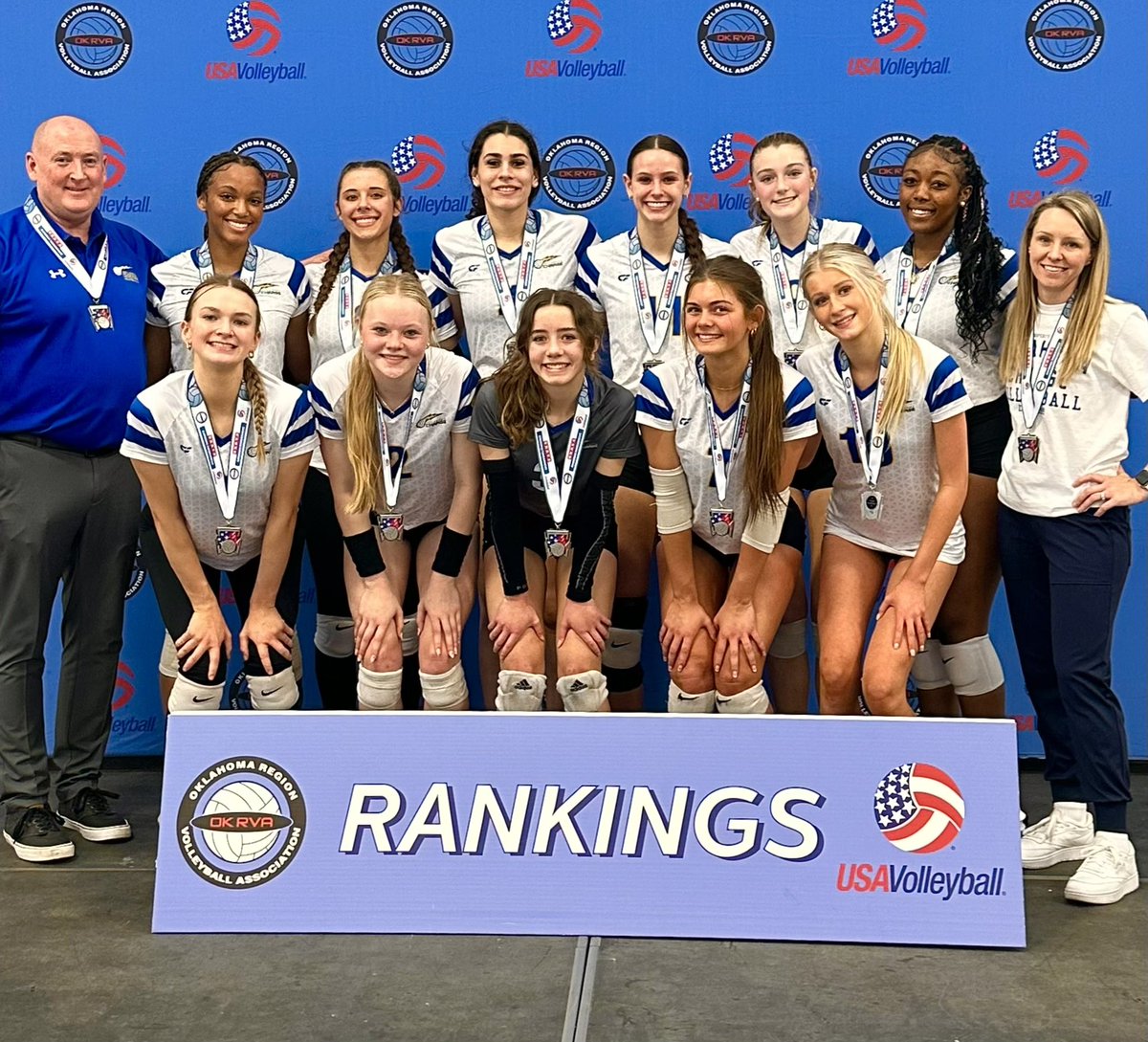 Congrats to 16UA on their 2nd place finish at OKRVA Rankings Tournament! 🏐⚡️🏐