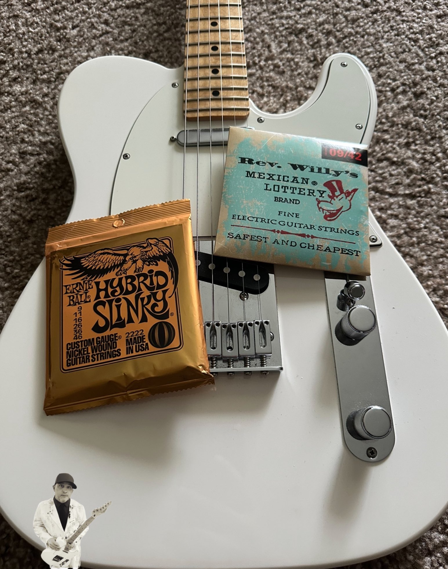 Telecaster string hot sale gauge