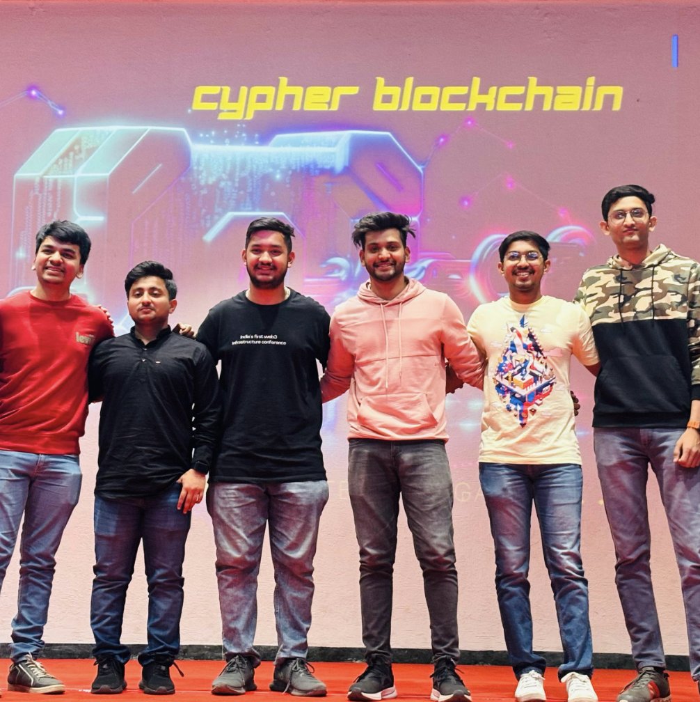 Big thanks to all attendees and a special shoutout to the Cypher advocates (@akshit_mokani, @bhatiya_harshil, @BhagatRijans) who made it possible. 🙌🚀