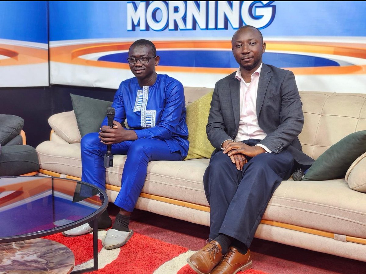 On QTV's Good Morning show featuring Gambia first ever National Teacher Prize winner, Muhammed Mustapha Jagne and @namiefoundation Chairman Alhassan Susso, who is also from the Gambia and is the 2020 (US) NEA Teacher of Year. #TGTP2024 #WhyGOMO