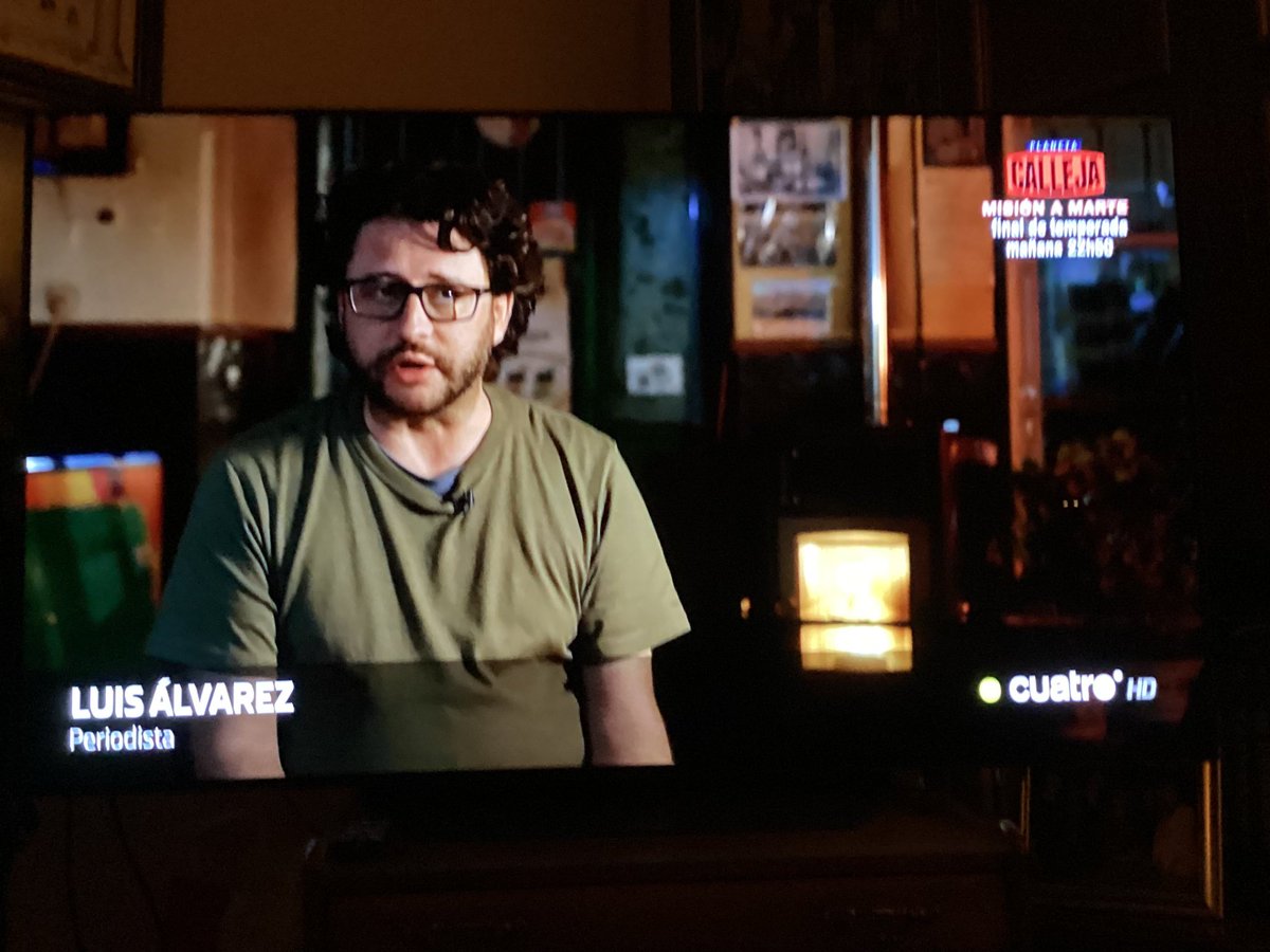 Un clásico de #cuartomilenio
 Luis Alvarez! 🙌🏻