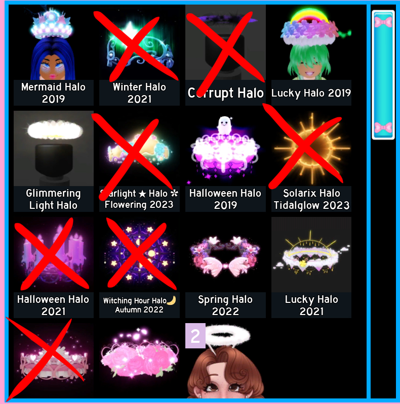 teddyzillla's tweet photo. halos left, some halos may possibly free up again if an artist isnt responsive. i will be making a final run through of all the examples later in the day, ive only responded to a few artists right away

THANK YOU ALL FOR UR EXAMPLES!!! THE RHTC IS FULL OF SM TALENT 🤩🤩🤩 https://t.co/w456f8WOO1