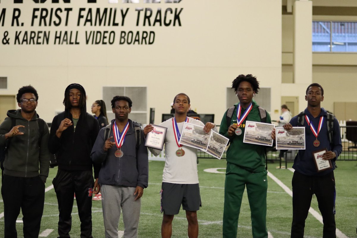 Congratulations to our Boys on finishing 4th in the Indoor State Meet #warriornation