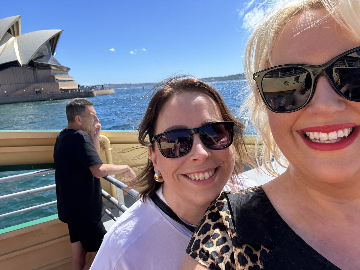I’ve landed in Sydney for a week of comms chats and bringing the gospel of <a href="/commscreatives/">Comms Creatives</a> to Aus 😀

Lovely spending Sunday sightseeing and getting to know the other cool businesses on this <a href="/WelshGovernment/">Welsh Government</a> trade mission. 

If you’re in comms and in town this week, and fancy a