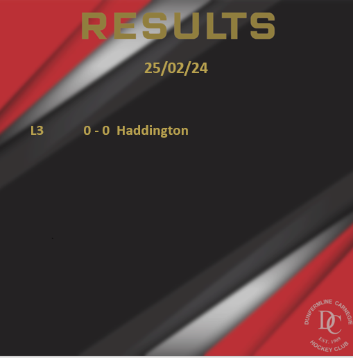 A draw for the L3s today concludes the weekend's matches