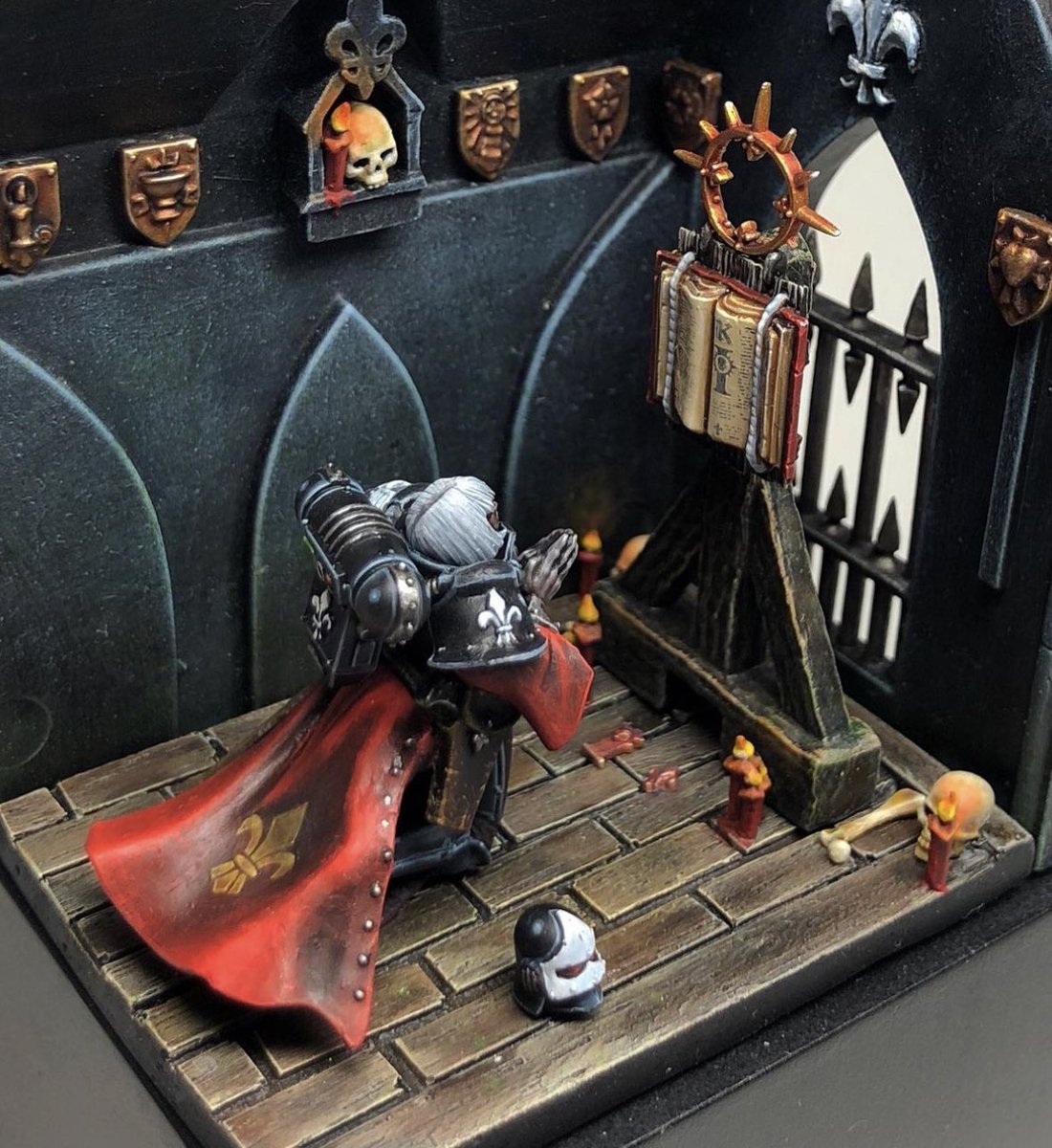 MamikonPaints's tweet photo. “Prayer before the battle”
#WarhammerCommunity https://t.co/MBAG7wPD5o