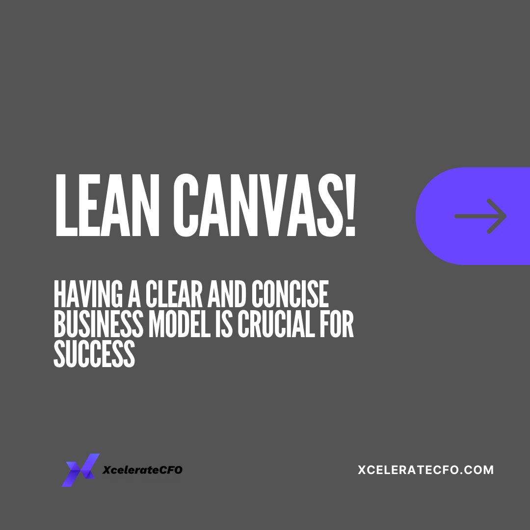 🚀 Empower your tech start-up with Lean Canvas! Learn to define clear business models, mitigate risks, and optimize resources for success. #LeanCanvas #StartUpSuccess Read More: xceleratecfo.com/blog/understan…