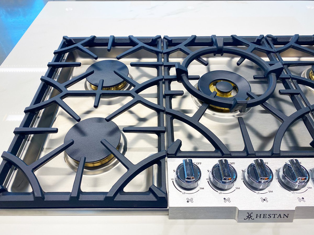 2024 DIY home improvement project?  What are you waiting for?  A 36” 5-burner cooktop is as easy of a kitchen upgrade as you can get!! Let’s do this! 💪 #chooseHestan #homeimprovement