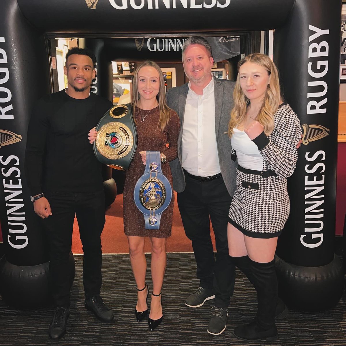It was a pleasure to travel up to Cannock today for the Midlands annual boxing awards. Great to catch up with my wonderful sponsor Neil at GMS Group as well as pro boxers Paige Goodyear and Tyler Denny 🥊