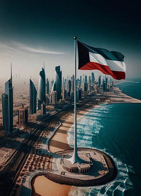 ﴿رَبِّ اجْعَلْ هَذَا الْبَلَدَ آمِنًا﴾

 #العيد_الوطني_الكويتي_٦٣ 
#العيد_الوطني_الكويتي