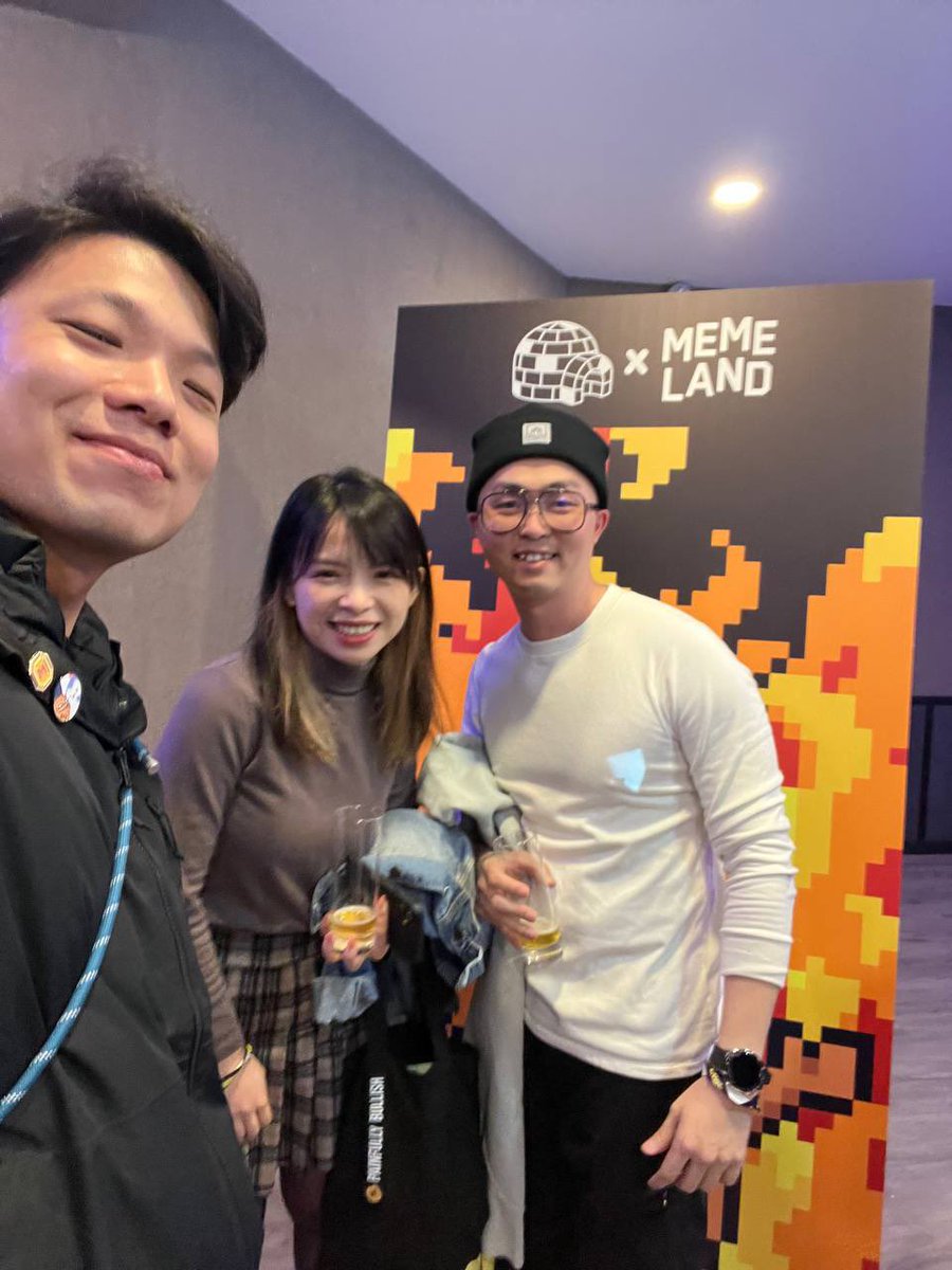 Excited to have finally met @thisisconan 🏴‍☠️ A HUGE shoutout for the invaluable assistance with the 🇲🇾 event. We couldn't have done it without you! 🫡 @Memeland