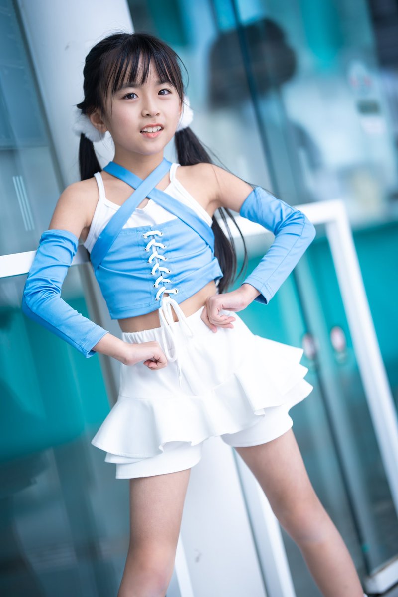 さとはちゃん（JS2）このかわいい衣装は今回で終了とのことなので秒撮