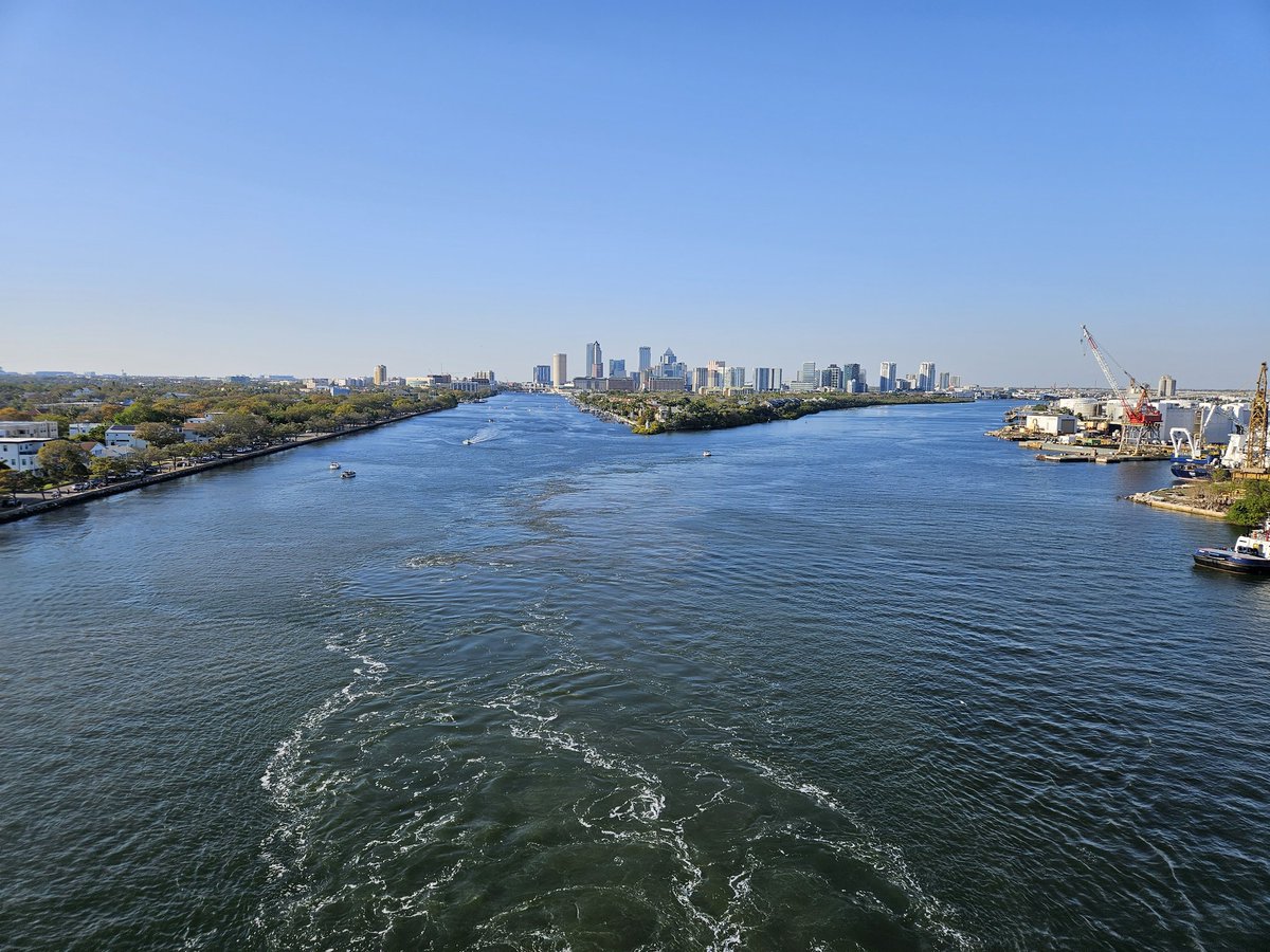 Leaving Tampa Dock on the Big Nude Boat #bnb24