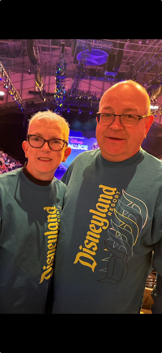 Date night with my love. #disneyonice