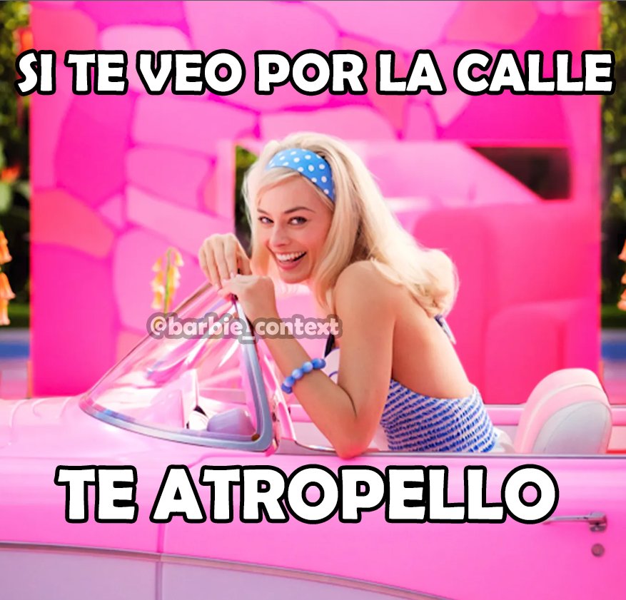 Frases Barbie tweet media