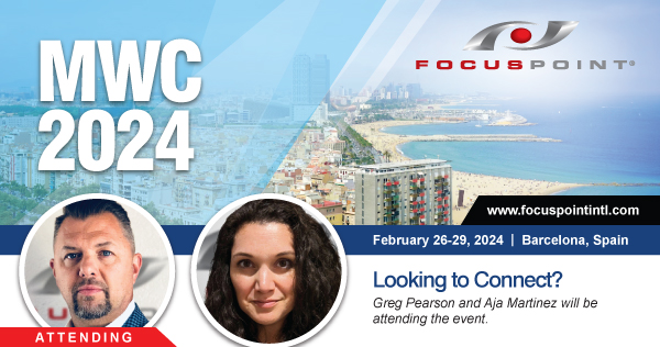 The much-awaited MWC 2024 is finally here! We're thrilled to have Greg Pearson &amp;  Aja Martinez of #FocusPointInternational attending the event. 

To book a meeting with Greg Pearson and Aja Martinez please click on this link at:
calendly.com/focuspoint_pea…