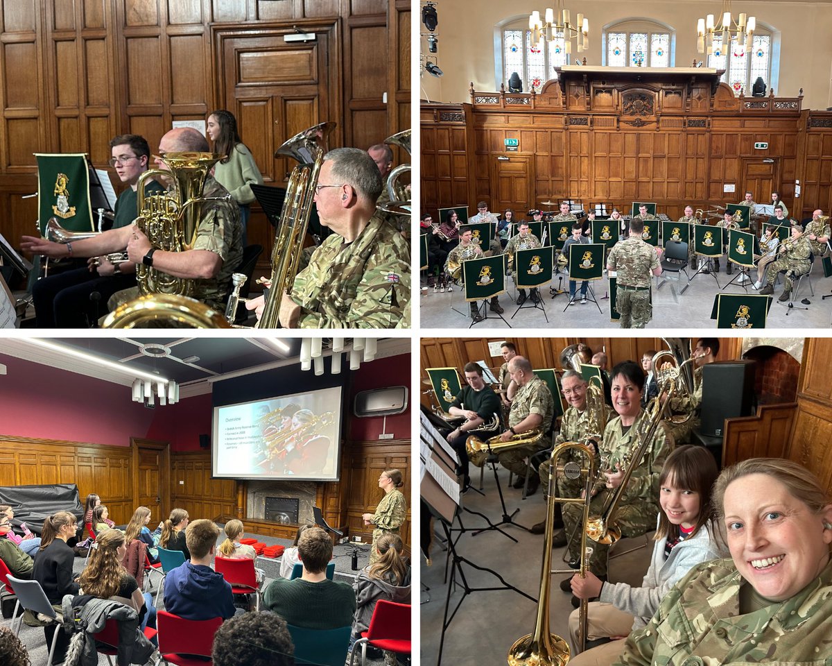 The Band of The Royal Yorkshire Regiment tweet media