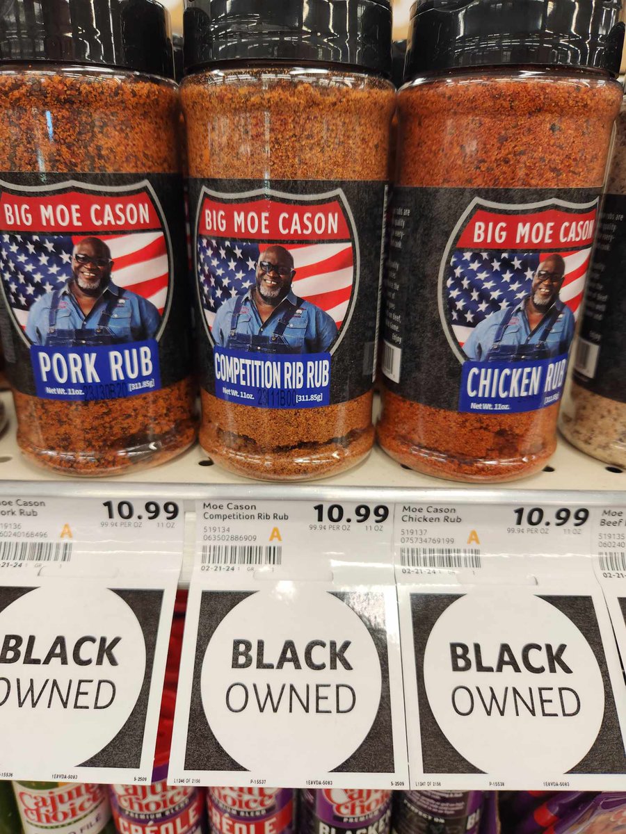 What the heck is this sh't? @WinnDixie gone Woke ! 

' Black owned ' !? 

Do we put white owned on products made by white people !? 

@TB_Times @FOX13News @WFLA @GovRonDeSantis @RonDeSantis @azzurri_fl @FLPhoenixNews @FloridaRise @nbc6 @RyanWright84 @BN9 @foxnewspolitics @FoxNews