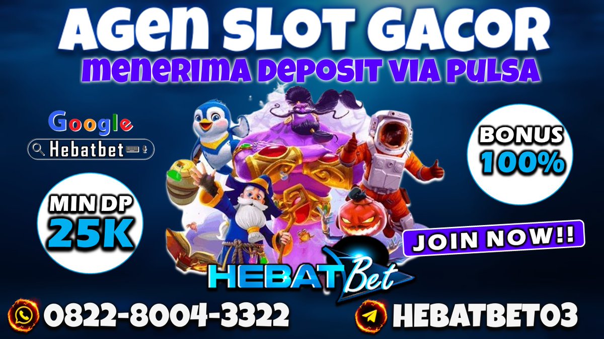 SLOT GACOR HEBATBET
#hebatbet #SlotOnline #syakirahviral #syahnaz #syahnazselingkuh #Syakirahtiktok #club388 #agenhebatbet #popoviral #popopatung #judibolaonline #sbobet #tembakikanonline #slotgame #joker123 #spaceman #hebatbet #taruhanbolaonline #depositpulsa #jakpot #maxwin