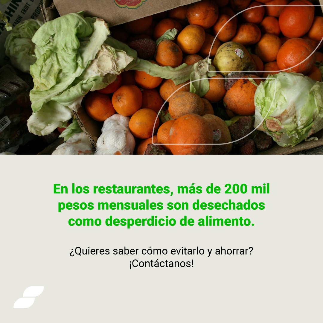 Ayudamos a tu negocio o empresa a reducir la #PérdidayDesperdicio de Alimentos y ahorrar dinero.Estamos aquí para asesorarte y acompañarte en cada paso del camino hacia el #ÉxitoSustentable 🤝 Envíanos un mensaje privado 💬 #SocioSIPRA  #SolucionesConImpacto #SolucionesIntegrales