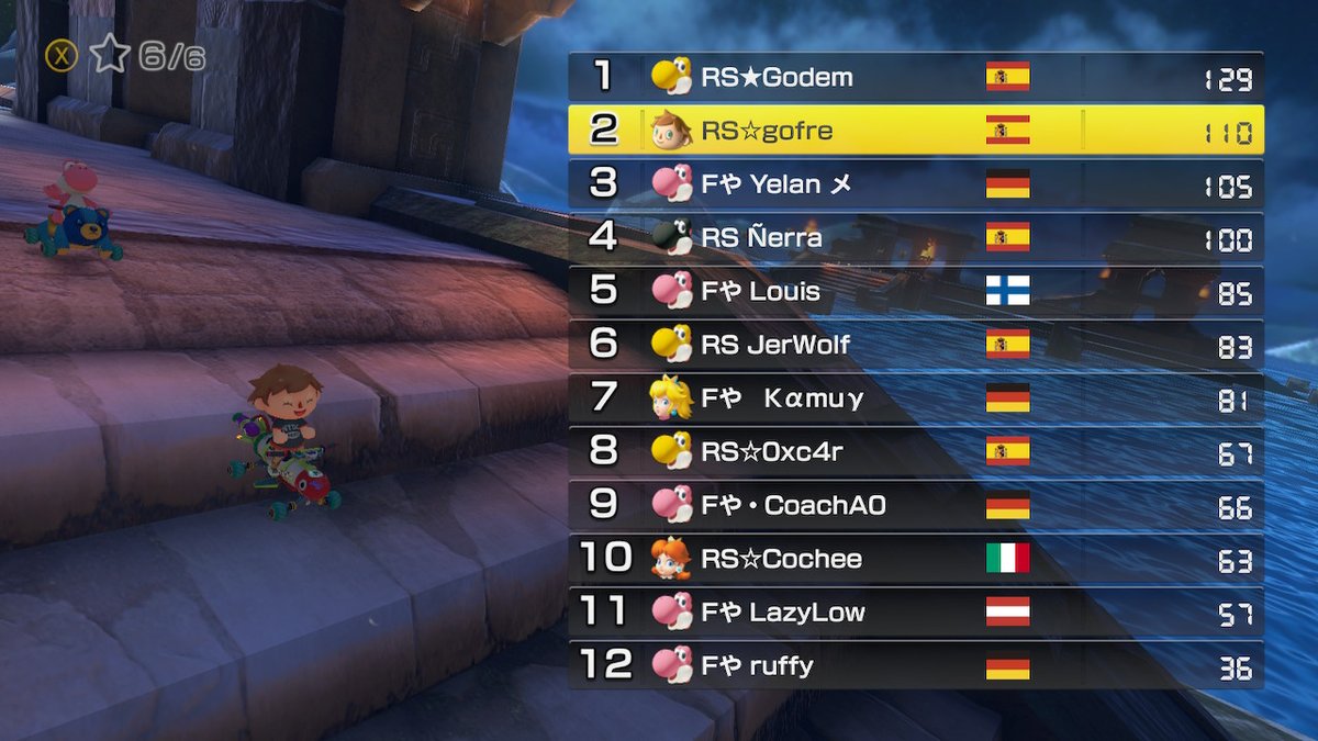 2a final de MKU seguida??? SOIS MUY GRANDES @RaceInTheSpace

 #MK8D #NintendoSwitch