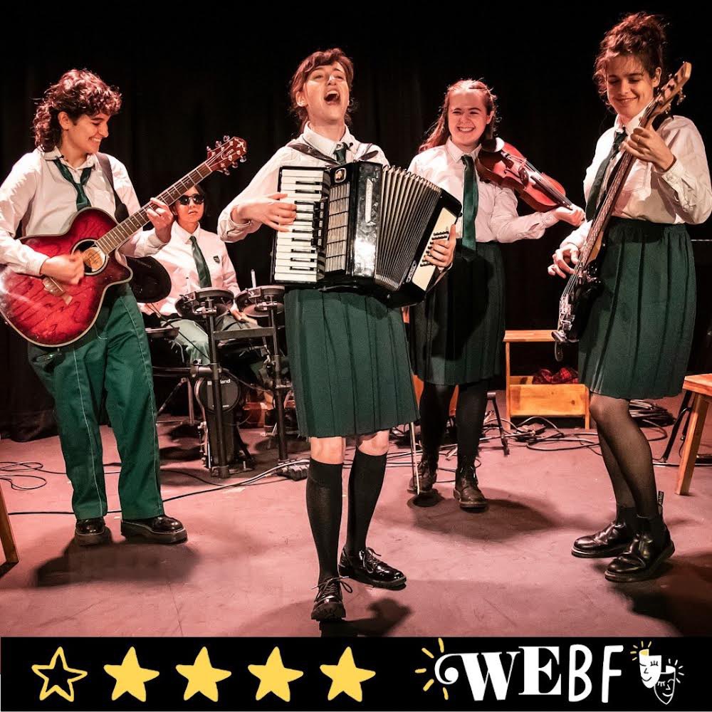 🎭Review: WE’LL HAVE NUN OF IT, The Other Palace (Studio)🎭 <a href="/TheOtherPalace/">The Other Palace</a> 

"…with echoes of Sheik and Sater’s Spring Awakening, this show is a musical triumph full of warmth and heart and unparalleled musicianship."

For review, click link in bio 

📸: <a href="/peachyraith/">Pamela Raith</a>