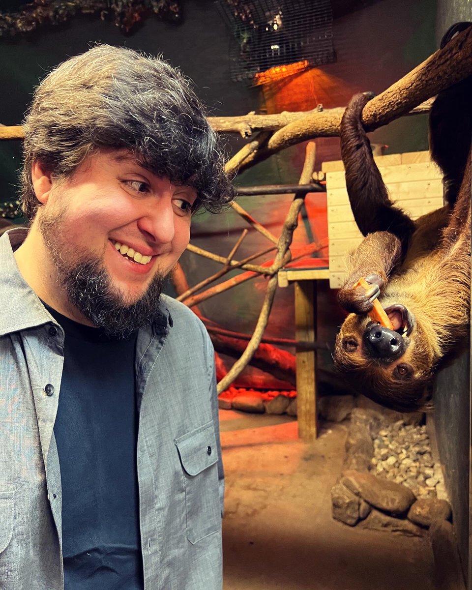JonTronShow's tweet image. Interviewing this guy was a blast… 🦥
New video on the channel now 🤯