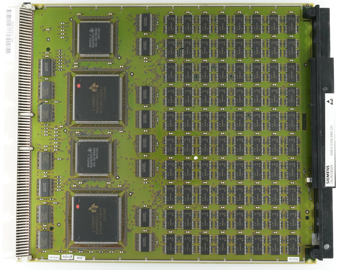 Big photo session taking high-res photos of each and every circuit board in a #Siemens EWSD #ISDN switch yesterday. Will all go to the #retronetworking wiki after editing.