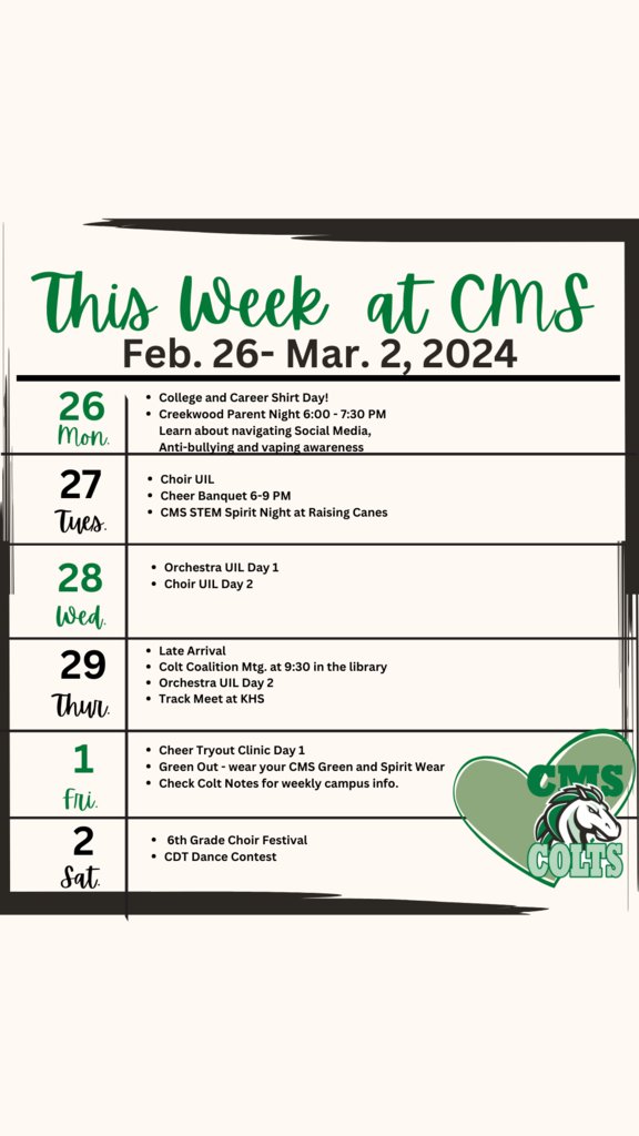 This week at CMS, Feb. 26-March 2, 2024.