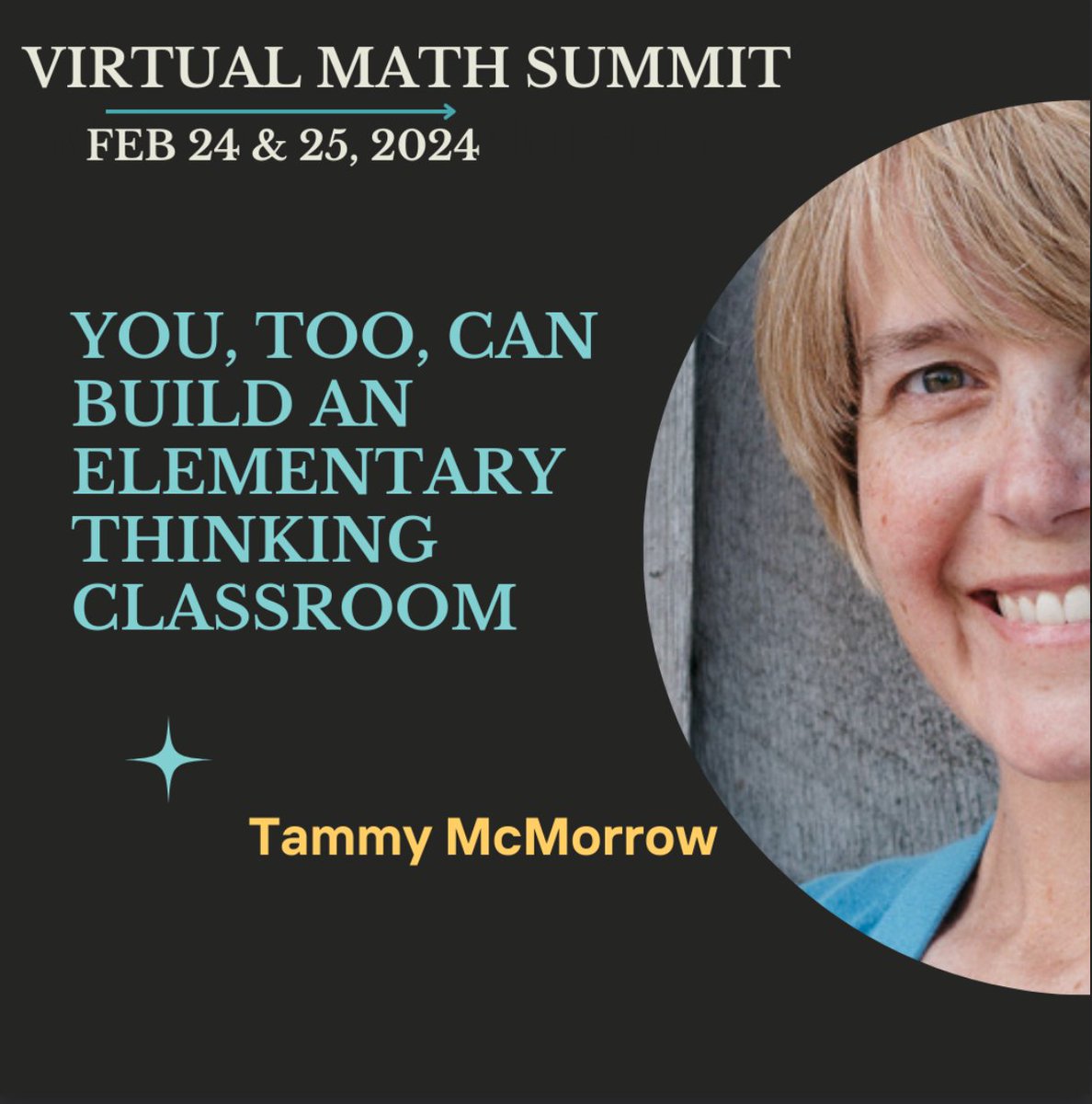 TammyMcMorrow's tweet photo. It was an extreme honor to share the #thinkingclassroom with @BuildMathMinds. My session is available through March 4th. Watch if you're new to the thinking classroom or share it with someone who needs to know about @pgliljedahl's work. https://t.co/QASzqhSMFJ #buildmathminds24 https://t.co/cRQL70BvCW