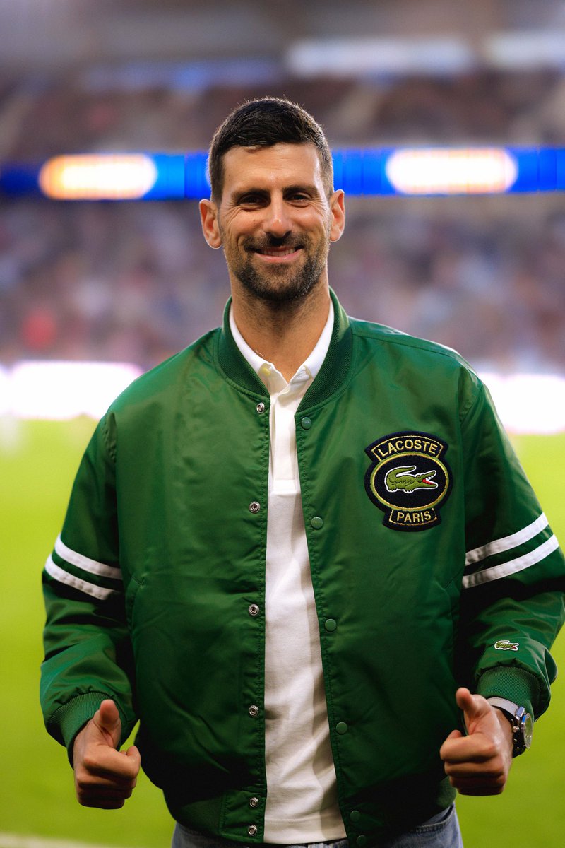 .@DjokerNole at the MLS game between Inter Miami and LA Galaxy ⚽️