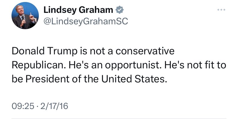 Republicans against Trump tweet media