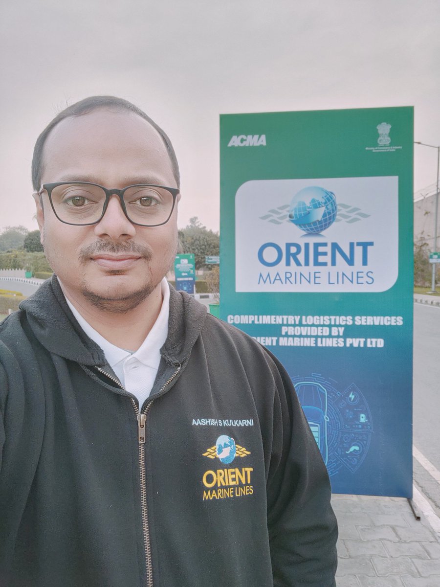 omlpl's tweet photo. We're thrilled to announce that Orient Marine Lines Pvt. Ltd. is providing complimentary logistics services to exhibitors at  @ACMAIndia EV Expo 2024 (27-27 February, Manekshaw Centre, New Delhi)
#exhibitions #Collaboration https://t.co/cXzlN0bVow