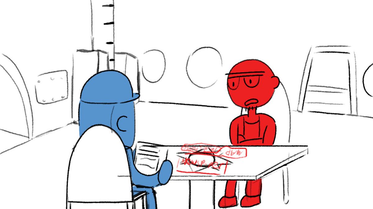SynthWoods's tweet photo. I improved the storyboard sequence. I added some props and backgrounds. I will contact the voice actors. When they send me the audio file, I will start the rough animation. https://t.co/YIkWqRtNBp