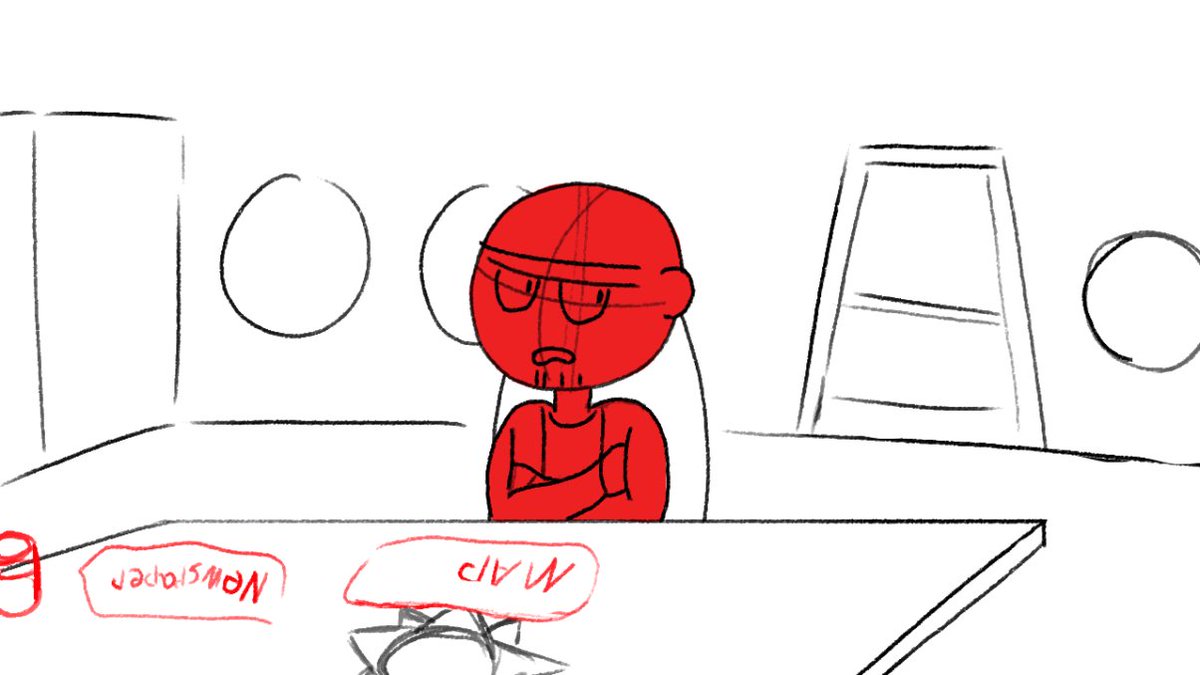 SynthWoods's tweet photo. I improved the storyboard sequence. I added some props and backgrounds. I will contact the voice actors. When they send me the audio file, I will start the rough animation. https://t.co/YIkWqRtNBp