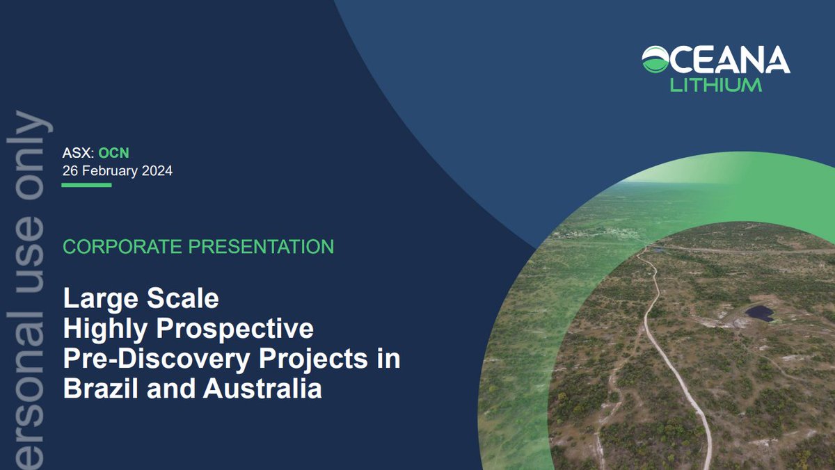 Oceana Lithium tweet media