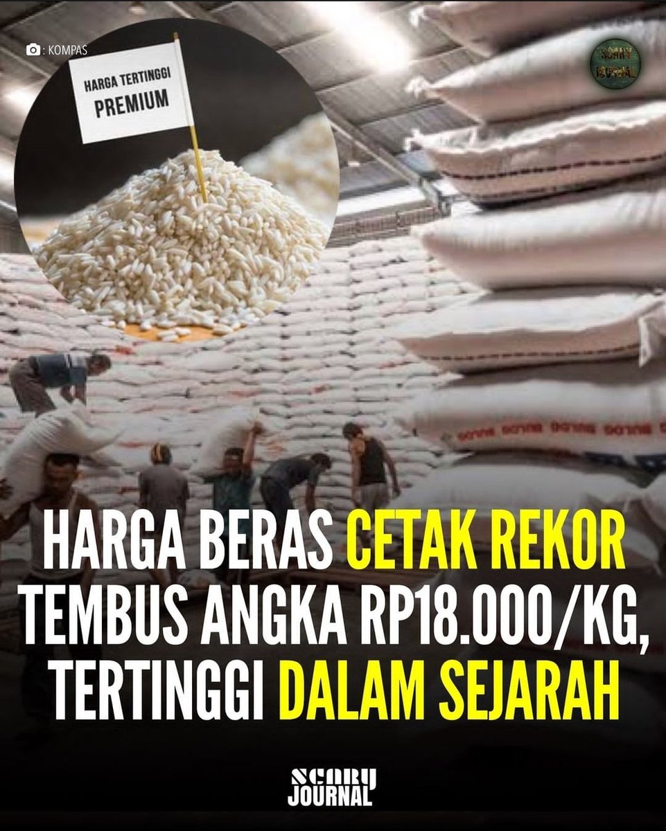 18 ribu/kg...??? 

Coba kelen joget gemoy dulu, mana tahu harganya jd turun...

#Gendheng