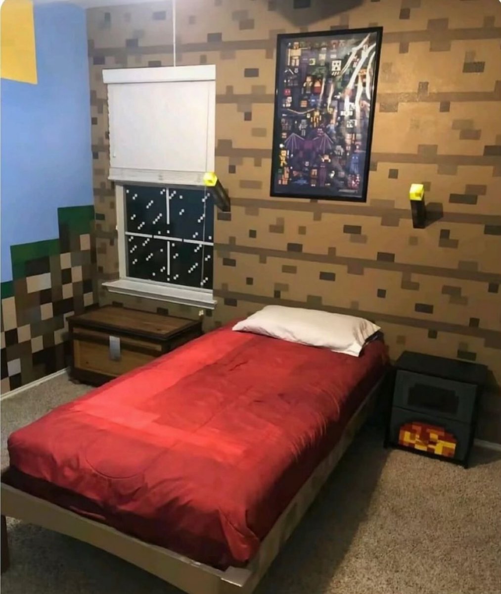 imagina chegar cansado do trabalho e esse é seu quarto