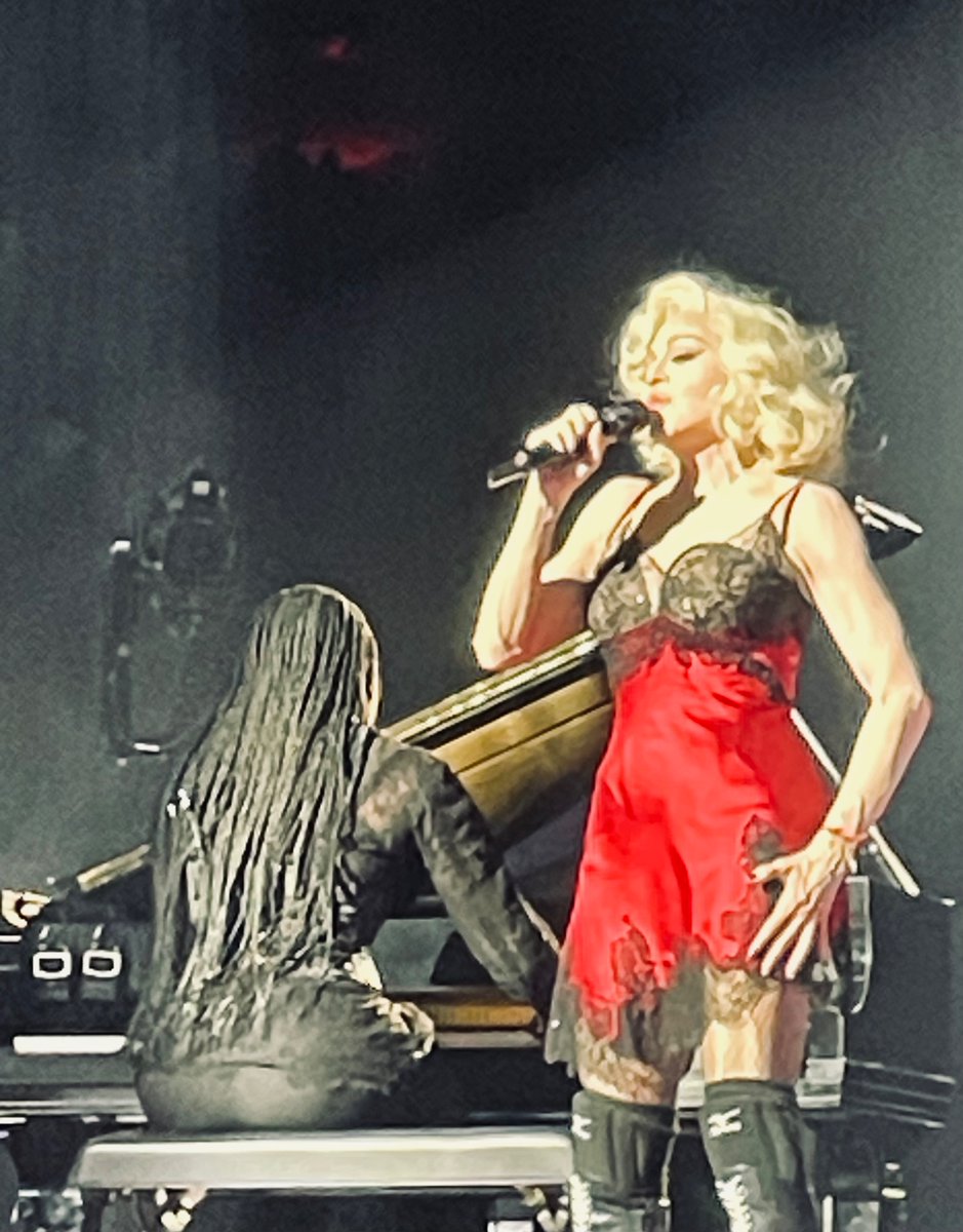 Can I be this close to <a href="/madonna/">Madonna</a> again please?!?? I think about these moments daily. 

#celebrationtour #icon