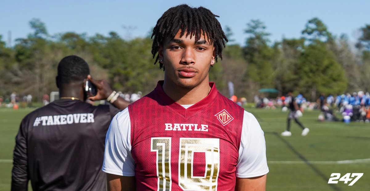 Ashdown (AR) 2025 three-star WR Braeden Walton was one of the best wideouts at the tournament yesterday.

Currently holding just one offer, Walton is every bit of 6-2, 180 and has won several medals on the track which should soon have him in for a rise in his recruitment.