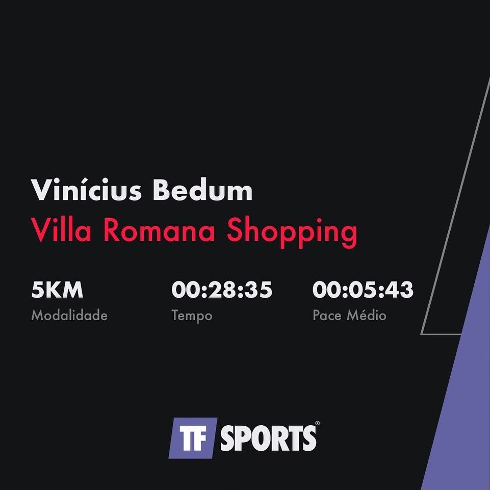 e essa foi a minha primeira prova de corrida de 5k

mesmo com chuva, foi uma experiência desafiadora, mas ao mesmo tempo com sensação de meta batida

eu tinha uma meta interna de fazer essa corrida em no máximo 31 min 

foi desafiador e cansativo com a chuva, meus batimentos