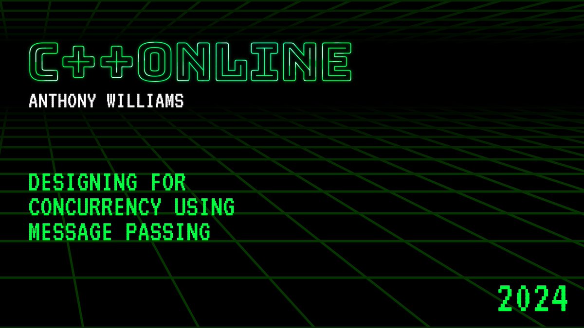 cpponlineconf's tweet image. CppOnline Session Announcement

Designing for concurrency using message passing by Anthony Williams

cpponline.uk/session/design…

Register today at cpponline.uk/registration

#Concurrency #Multithreading #cpponline