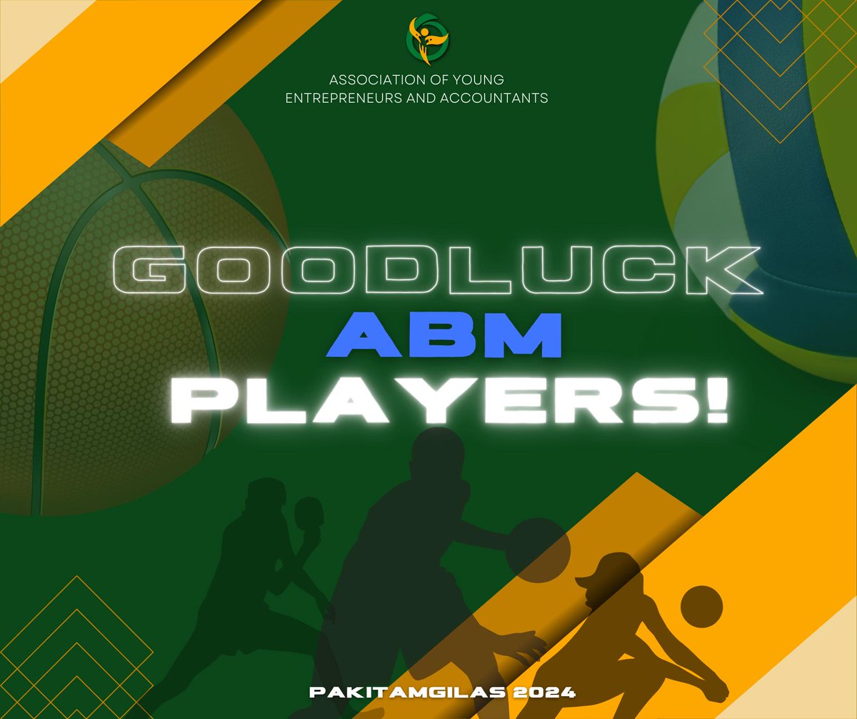 ayeafeuhs's tweet photo. 𝘼𝘽𝙈 𝙎𝙃𝙊𝙒 𝙔𝙊𝙐𝙍 𝘾𝙊𝙐𝙍𝘼𝙂𝙀! 💙

The FEU HS Association of Young Entrepreneurs and Accountants, together with our unwavering support stands tall like a beacon of strength. 

𝐋𝐄𝐓'𝐒 𝐎𝐖𝐍 𝐏𝐀𝐊𝐈𝐓𝐀𝐌𝐆𝐈𝐋𝐀𝐒 𝟐𝟎𝟐𝟒! 🔰

#ABM
#PakiTAMgilas2024
#AYEANStheBest https://t.co/iuhGXdHNzx