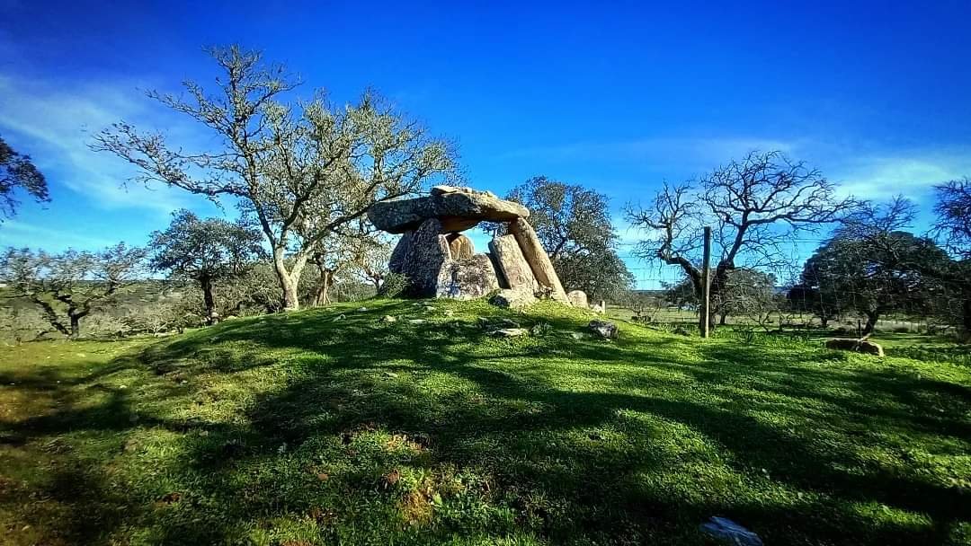 Introducing Anta do Outeiro de Santa Clara, the fourth stop of the 'Archaeologist on Staycation ' series. New post available 👇👇 

mymegalithicadventure.wordpress.com/2024/02/25/4-a…

#archaeologistonstaycation #roadsidedolmens #dolmen #neolithic #burialchamber #alentejo #ancientstonebothering